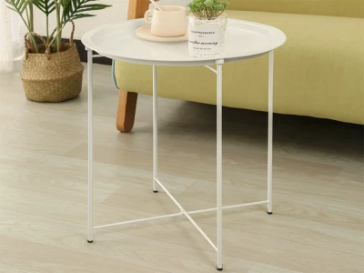 Verk 27492 Konferenční stolek kulatý 47 cm, bílý