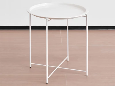 Verk 27492 Konferenční stolek kulatý 47 cm, bílý