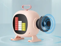 Verk 27500 Karaoke Bluetooth reproduktor RGB s bezdrátovým mikrofonem, černý