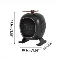 Verk 27502 Aromaterapeutický budík Bluetooth s reproduktorom, čierny