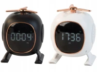 Verk 27502 Aromaterapeutický budík Bluetooth s reproduktorom, čierny
