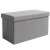 Ruhhy 26131 Stolička s úložným priestorom 76 x 38 x 38 cm, sivá