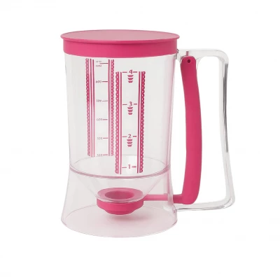 CMP KP5115 Dávkovač těsta s pístem a ventilem, 900 ml, růžový