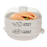 CMP KC2155 Napařovač do mikrovlnné trouby 2,4 L, růžový