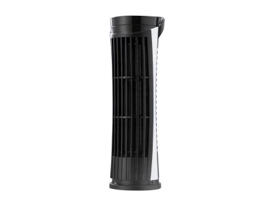 Verk 16039 Mini sloupový ventilátor s LED osvětlením, 2 rychlosti, USB, černý