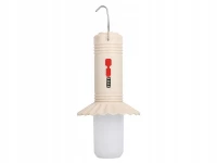 Verk 12377 Multifunkční LED kempingová lampa 2v1, černá