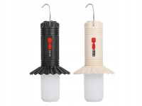 Verk 12377 Multifunkční LED kempingová lampa 2v1, černá
