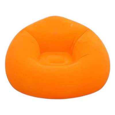 Verk 27535 Nafukovací relaxační sametové křeslo, fialové