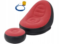 Verk Nafukovací relaxační křeslo s podnožkou