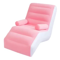 Verk 27531 Nafukovacie relaxačné kreslo s operadlom, hnedé