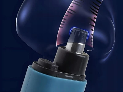 Verk 24607 Elektrický zastřihovač chloupků, USB, černý