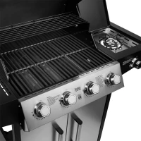Teesa TSA0251 Plynový gril 5007 MASTER, 5 horákov, 12 kW, čierno-strieborný