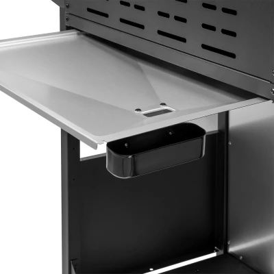 Teesa TSA0251 Plynový gril 5007 MASTER, 5 horákov, 12 kW, čierno-strieborný