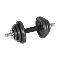 Rebel RBA-2327 Litinové nastavitelné činky v přepravním pouzdře s konektorem 2 x 10 kg, černá