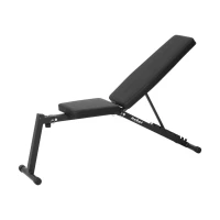 Rebel RBA-2003-S Šikmá tréninková lavice 138 x 43 x 30 cm, černá