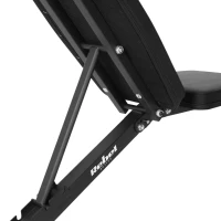 Rebel RBA-2003-S Šikmá tréninková lavice 138 x 43 x 30 cm, černá