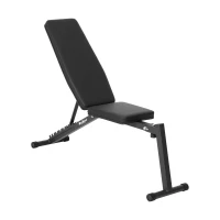 Rebel RBA-2003-S Šikmá tréninková lavice 138 x 43 x 30 cm, černá