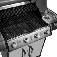 Teesa TSA0250 Plynový gril 5006 MASTER, 5 horákov, 14 kW, čierno-strieborný