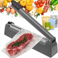 Ruhhy 26104 Páková pulzná zváračka fólií 255 W, sivá