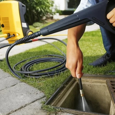 Ruhhy 26132 Hadice na čištění potrubí s adaptérem 15m 