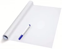 Verk 01438 Samolepiaca kriedová tabuľa + popisovač 200x45 cm, biela