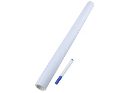 Verk 01438 Samolepiaca kriedová tabuľa + popisovač 200x45 cm, biela