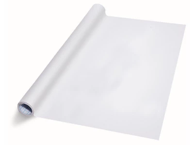 Verk 01438 Samolepiaca kriedová tabuľa + popisovač 200x45 cm, biela