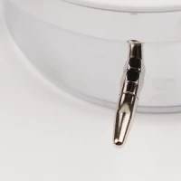 Izoxis 26337 Digitálne LED hodiny v štýle retro budíka, strieborné