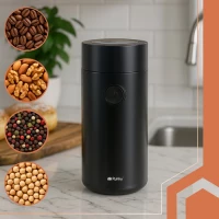 Ruhhy 26219 Mlynček na kávu 150 W, 50 g, čierny