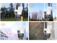 Verk 06362 Bezdrátová IP kamera s nočním viděním a WiFi, bílá