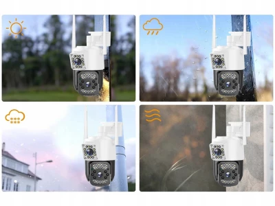Verk 06362 Bezdrátová IP kamera s nočním viděním a WiFi, bílá