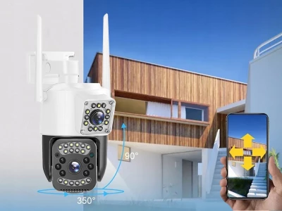 Verk 06362 Bezdrátová IP kamera s nočním viděním a WiFi, bílá