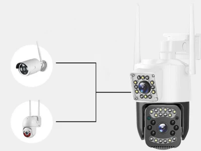 Verk 06365 Bezdrátová IP kamera s nočním viděním a WiFi, 4G, bílá
