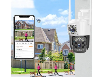 Verk 06365 Bezdrátová IP kamera s nočním viděním a WiFi, 4G, bílá