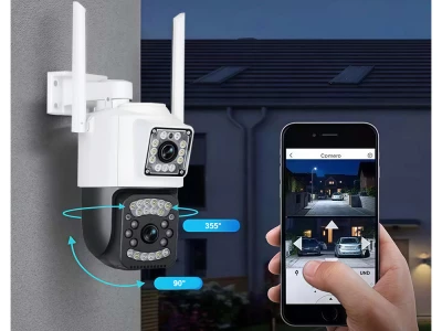 Verk 06365 Bezdrátová IP kamera s nočním viděním a WiFi, 4G, bílá