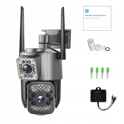 Verk 06365 Bezdrátová IP kamera s nočním viděním a WiFi, 4G, černá