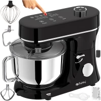 Ruhhy 25726 Kuchyňský robot 6,2 L, 2000 W, s funkcí ohřevu, černý
