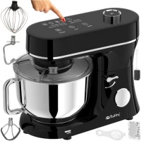 Ruhhy 25726 Kuchyňský robot 6,2 L, 2000 W, s funkcí ohřevu, černý