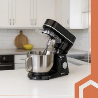 Ruhhy 25726 Kuchyňský robot 6,2 L, 2000 W, s funkcí ohřevu, černý