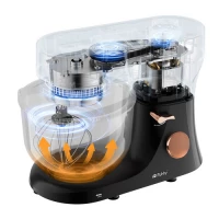 Ruhhy 25727 Kuchyňský robot 6,2 L, 2000 W, s funkcí ohřevu, černý