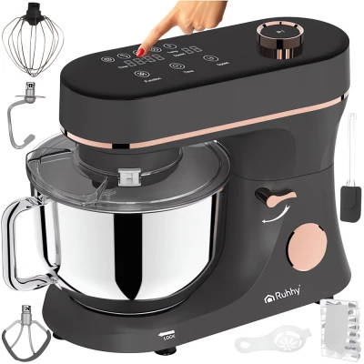 Ruhhy 25727 Kuchyňský robot 6,2 L, 2000 W, s funkcí ohřevu, černý