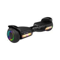 Rebel ZAB0016 Hoverboard LED RGB, 100 kg, 2 x 120 W, čierny