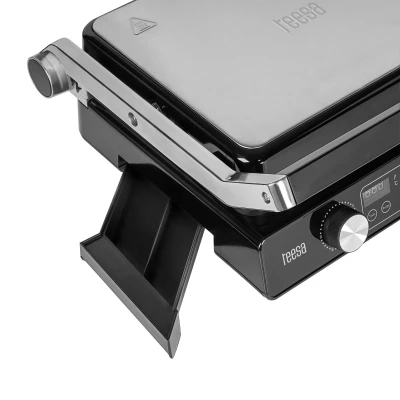 Teesa TSA3239 Kontaktní gril Panini, toustovač, vyjímatelné vložky, 2000 W, nerez