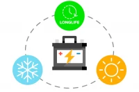 Vipow BAT0213 Gelová nabíjecí baterie 12V/1.3Ah