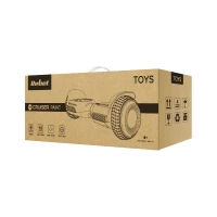 Rebel ZAB0014 Hoverboard LED RGB, 100 kg, 2 x 120 W, biely