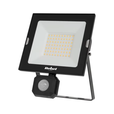 Rebel URZ3617 Reflektor so súmrakom a senzorom pohybu, 50 W, 4000K, 230V, 4250 lm