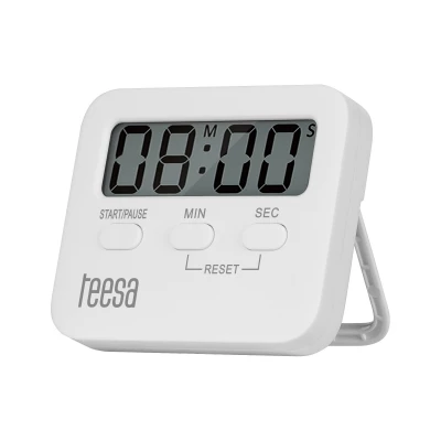 Teesa TSA0811 Digitální kuchyňská minutka, bílá