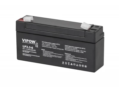 Vipow BAT0205 Gelová nabíjecí baterie 6V/3,3Ah
