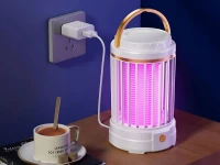 Verk 12360 Bezdrátová závěsná UV lampa proti komárům a dalšímu hmyzu, bílá