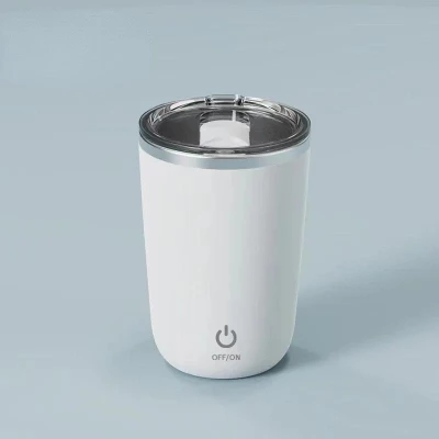 Verk 07375 Samomiešacia šálka na kávu 350 ml, ružová